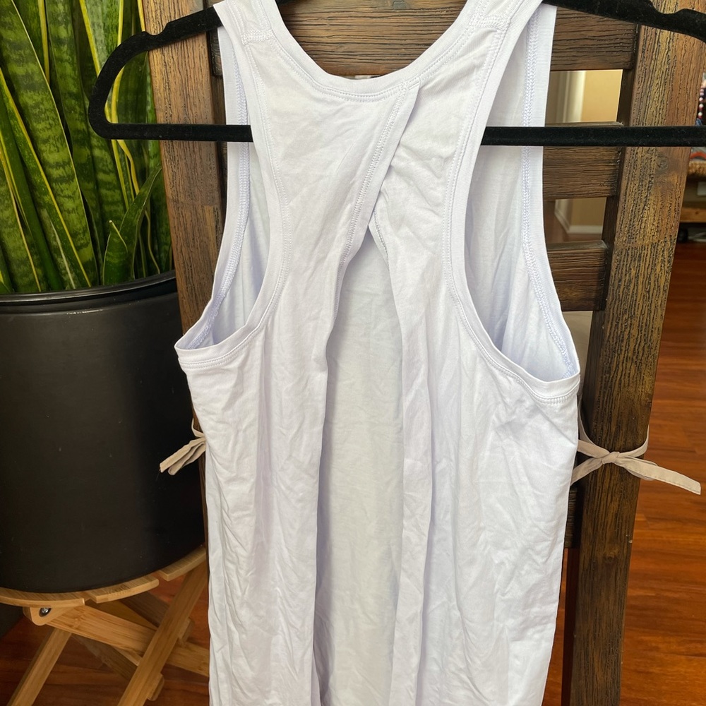 All Tied Up Tank Top Size 4 - Periwinkle